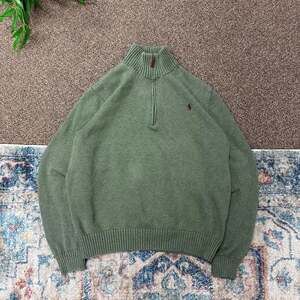 Vintage Polo Ralph Lauren Quarter-Zip Sweater